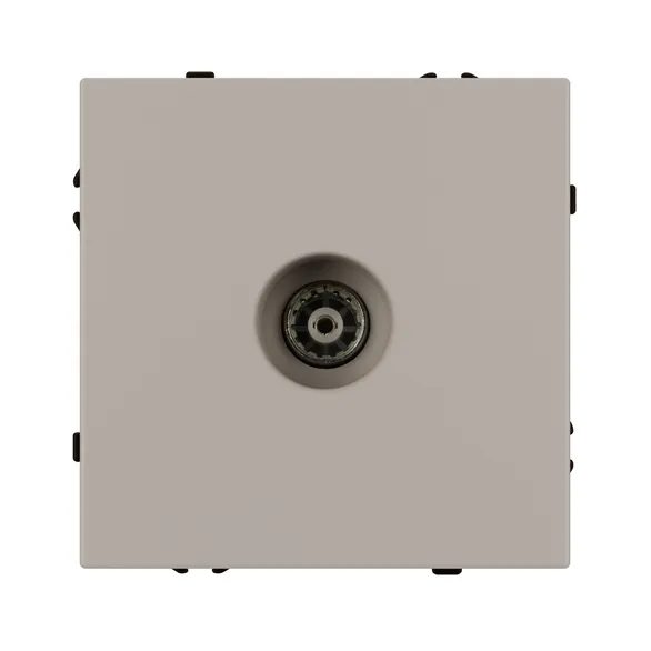 Механизм телевизионной розетки SCT-NOBE-MTV1-SFPL-CA (Arlight, Кашемир)