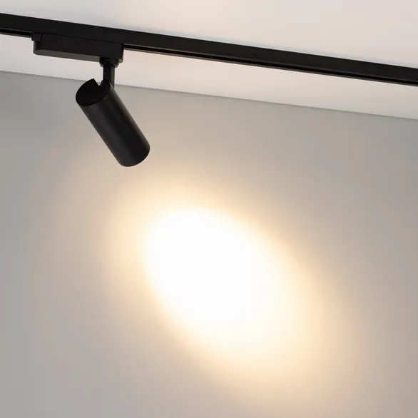 Светильник LGD-GERA-2TR-R55-10W Warm3000 (BK, 24 deg, 230V) (Arlight, IP20 Металл, 5 лет)