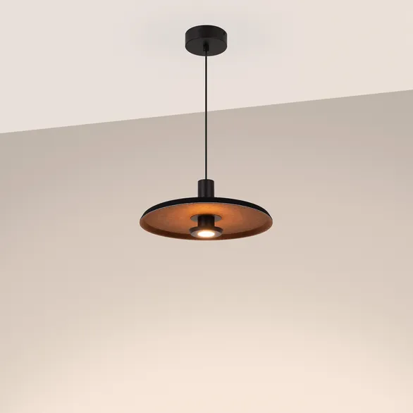 Светильник SP-KOTARO-R350-12W Warm3000 (BK-CF, 36 deg, 230V, TRIAC) (Arlight, IP20)