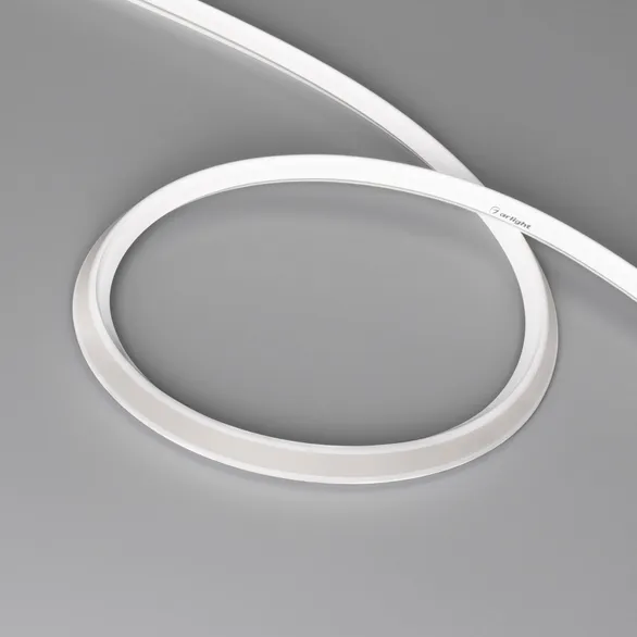 Светодиодная лента герметичная MOONLIGHT-3D-T-X544-10x10mm 24V Day4000 (8 W/m, IP67, 5m, wire x1) (Arlight, Вывод боковой, 5 лет)