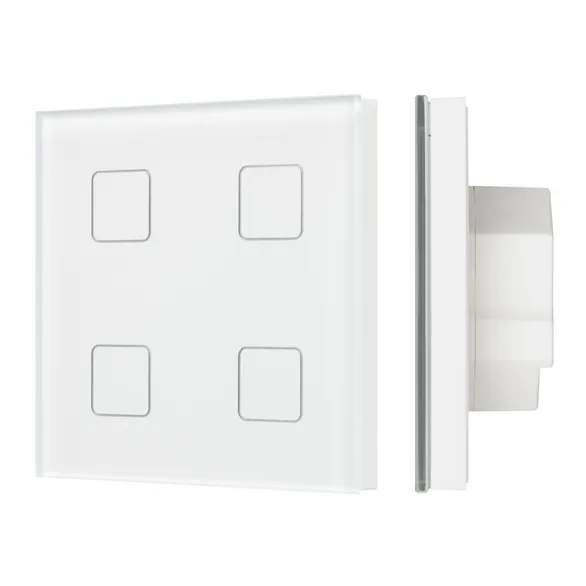 INTELLIGENT ARLIGHT Сенсорная панель DALI-301-11-IN White (BUS/24V, Backlight) (IARL, IP20 Пластик, 5 лет)