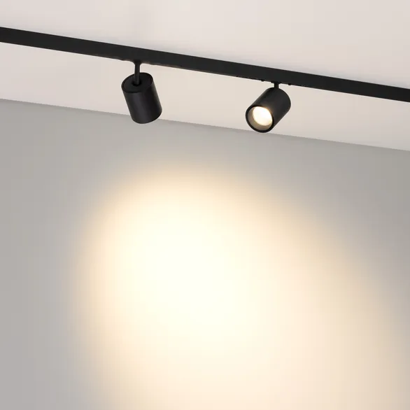 Светильник MAG-MICROCOSM-SPOT-ZOOM-R38-5W Warm3000 (BK, 10-55 deg, 24V) (Arlight, IP20 Металл, 5 лет)