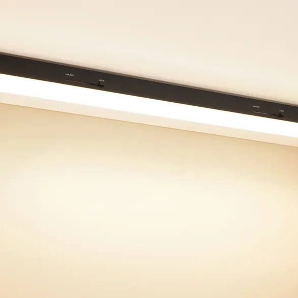 Светильник LGD-LUNGO-4TR-L1200-39W-60W Warm3000 (Черный, 120 deg, 230V) (Arlight, IP20 Металл, 5 лет)