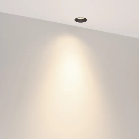 Светильник безрамочный DL-INTRAL-R39-6W Day4000 (Графит RAL7024, 50 deg, 230V) (Arlight, IP20 Металл, 5 лет)