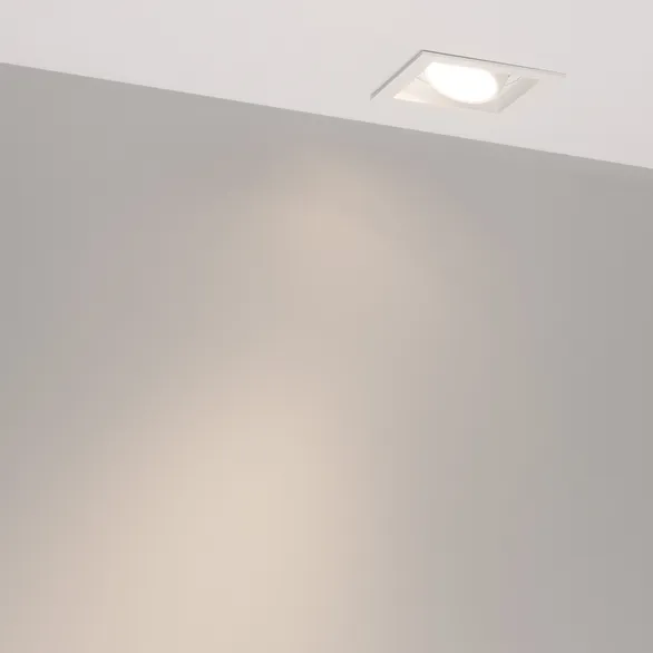 Светильник MS-VORTEX-BUILT-S90x90-12W Day4000 (WH-WH, 40 deg, 230V) (Arlight, IP20 Металл, 5 лет)