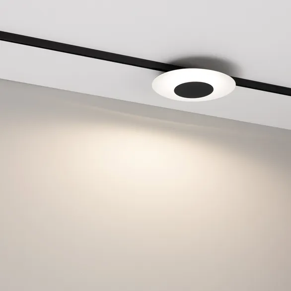 Светильник MAG-MICROCOSM-VINYL-R170-7W Day4000 (BK, 150 deg, 24V) (Arlight, IP20 Металл, 5 лет)