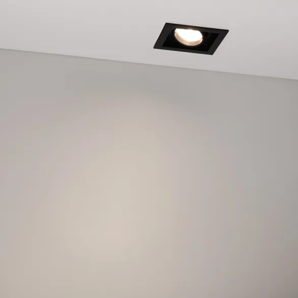 Светильник MS-VORTEX-BUILT-S90x90-12W Day4000 (BK-BK, 40 deg, 230V) (Arlight, IP20 Металл, 5 лет)