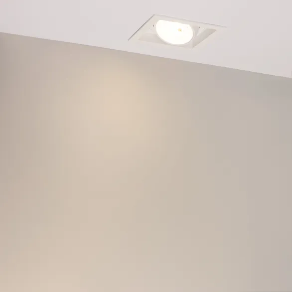 Светильник MS-VORTEX-BUILT-S140x140-30W Warm3000 (WH-WH, 30 deg, 230V) (Arlight, IP20 Металл, 5 лет)