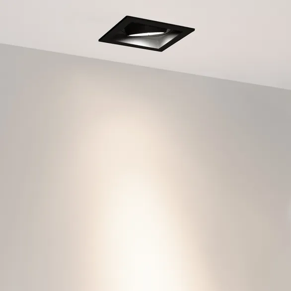 Светильник MS-VORTEX-BUILT-S117x117-20W Day4000 (BK-BK, 20 deg, 230V) (Arlight, IP20 Металл, 5 лет)