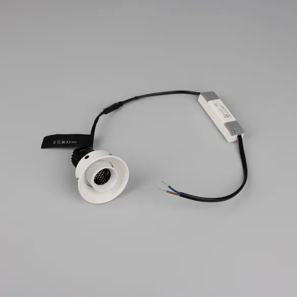 Светильник безрамочный DL-ROTARA-R63-6W Day4000 (Белый RAL9003, 50 deg, 230V) (Arlight, IP20 Металл, 5 лет)