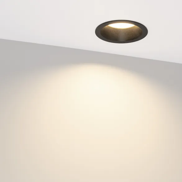 Светильник MS-DROP-BUILT-R105-14W Day4000 (BK, 85 deg, 230V) (Arlight, IP54 Металл, 5 лет)