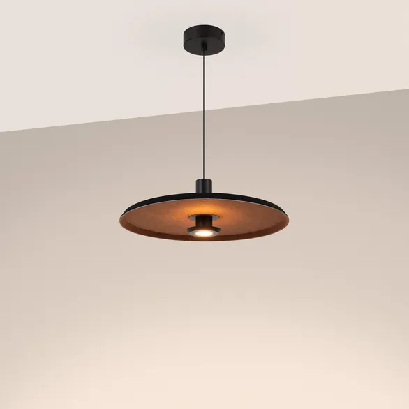 Светильник SP-KOTARO-R450-12W Warm3000 (BK-CF, 36 deg, 230V, TRIAC) (Arlight, IP20)