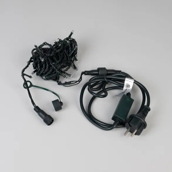 Светодиодная гирлянда ARD-STRING-HOME-5000-GREEN-50LED-STD WHITE (230V, 3.5W) (Ardecoled, IP20)