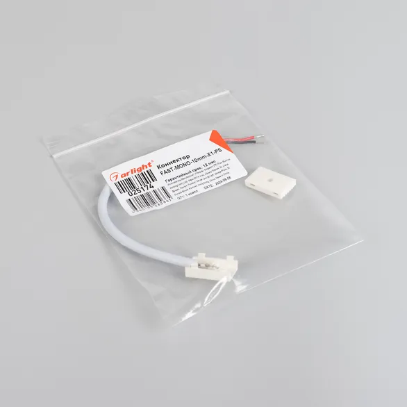 Коннектор FAST-MONO-10mm-X1-PS (Arlight, Пластик)