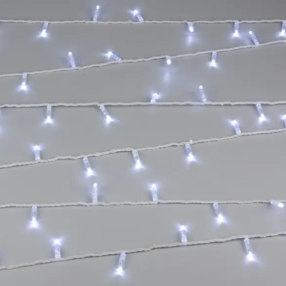 Светодиодная гирлянда Нить ARD-PRO-10000-GREY-100LED-STD White (230V, 6W) (Ardecoled, IP65)