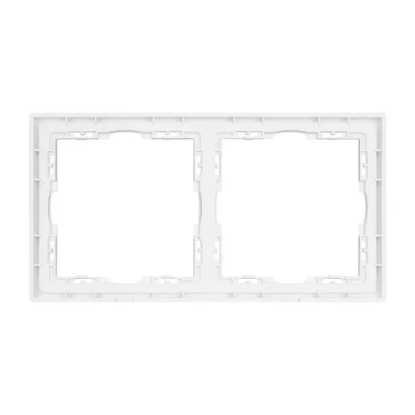 Рамка пластиковая FRM-NOBE-SFPL-2-WH (Arlight, -)