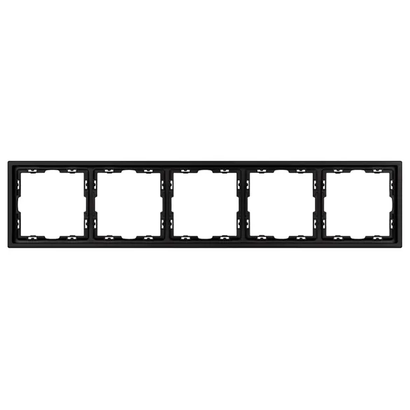 Рамка пластиковая FRM-NOBE-SFPL-5-BK (Arlight, -)