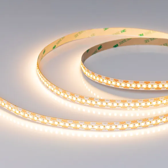 Светодиодная лента UL-A180-10mm 48V Warm2700-CX2 (19 W/m, IP20, 10m) (Arlight, 7 лет)