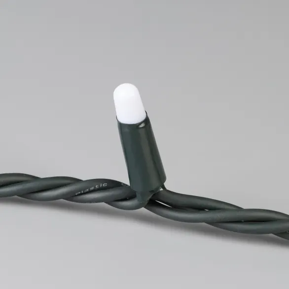 Светодиодная гирлянда ARD-STRING-PRO-1000-GREEN-100LED-MILK-PULSE White (230V, 7W) (Ardecoled, IP65)