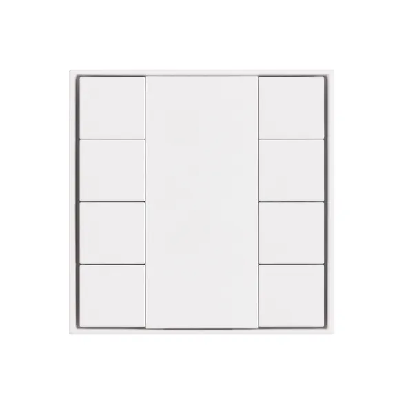 INTELLIGENT ARLIGHT Кнопочная панель KNX-301-22-8-SH-IN White (BUS, Frame) (IARL, IP20 Пластик, 3 года)