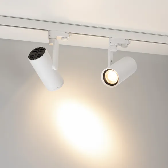 Светильник LGD-URANUS-4TR-R75-18W/25W Warm3500-MIX (WH, 20-50 deg, side holder, 230V) (Arlight, IP20 Металл, 5 лет)