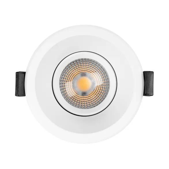 Светильник MS-FLOW-BUILT-R85-12W Warm3000 (WH, 55 deg, 230V) (Arlight, IP20 Металл, 5 лет)