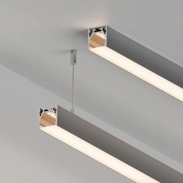 Профиль LINE-2525-2000 ANOD (Arlight, Алюминий)