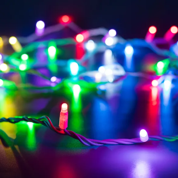 Светодиодная гирлянда Нить Смарт ARD-MOOD-PRO-5000-WHITE-50LED RGB (230V, 5.5W, Tuya Wi-Fi) (Ardecoled, IP65)