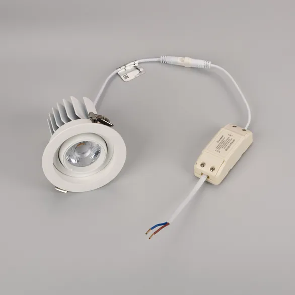 Светильник MS-VORTEX-BUILT-R90-12W Day4000 (WH-WH, 20 deg, 230V) (Arlight, IP20 Металл, 5 лет)