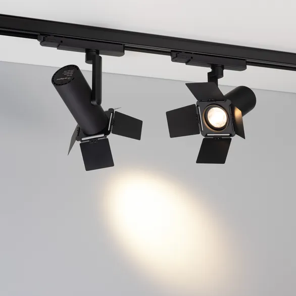 Шторки кашетирующие LGD-ARTIFACT-BARNDOOR-R65 (BK) (Arlight, Металл)