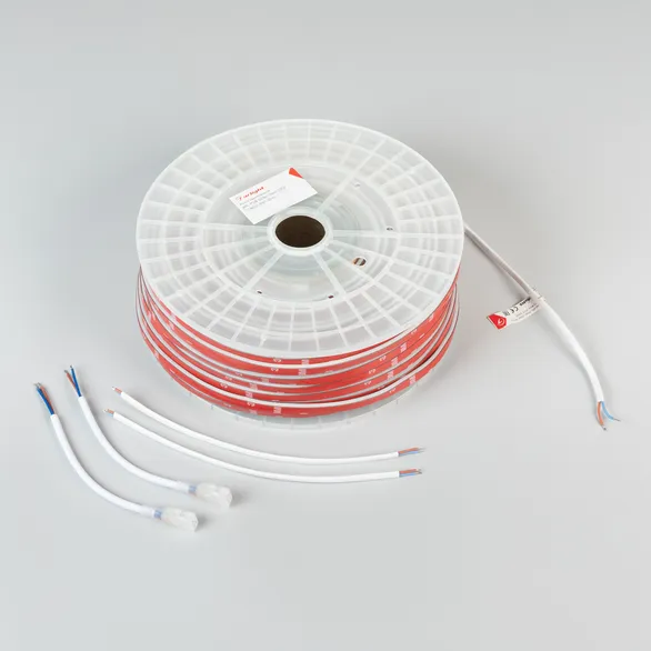 Светодиодная лента герметичная ARL-PSW-U286-10mm 230V Warm3000 (13 W/m, IP67, 50m) (Arlight, -)