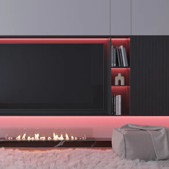 Светодиодная лента RT-H96-5mm 24V RGBW-White-4-in-1 (10 W/m, IP20, 5m) (Arlight, узкая)