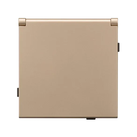 Механизм розетки влагозащищённый SCT-TENDO-MCP-PL-GD (230V, 16A) (Arlight, -)