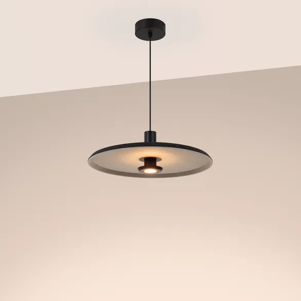 Светильник SP-KOTARO-R450-12W Warm2700 (BK-GR, 36 deg, 230V, TRIAC) (Arlight, IP20)