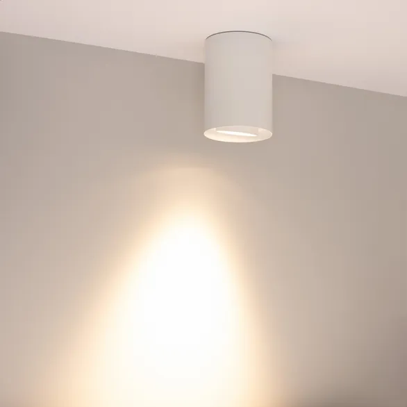 Светильник SP-FOCUS-R86-10W Warm3000 (WH, 36 deg, 230V) (Arlight, IP54 Металл, 5 лет)