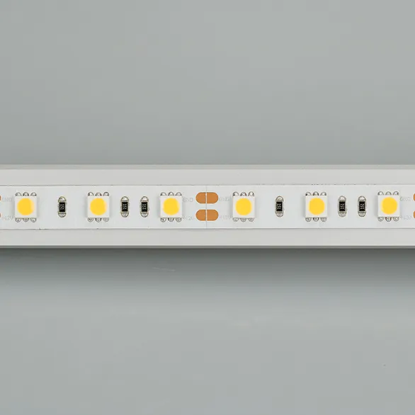 Светодиодная лента RT2-5050-60-12V White (300 LED) (NormaLED, 14.4 Вт/м, IP20)