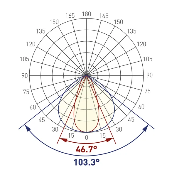 Экран с линзой SATIN-10-90 для PDS, MIC (Arlight, Пластик)