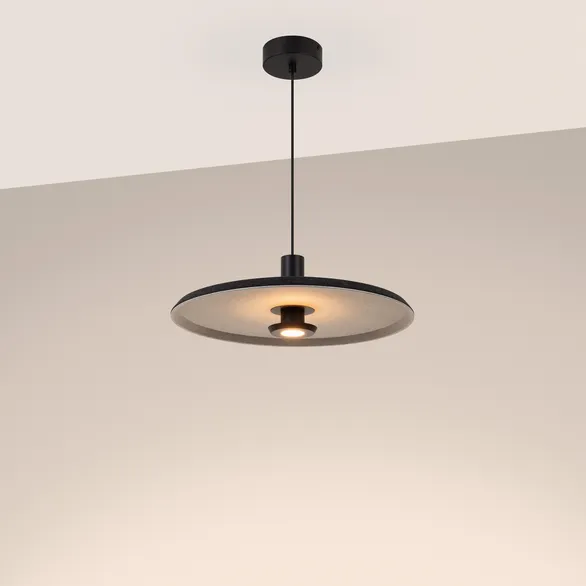 Светильник SP-KOTARO-R450-12W Warm3000 (BK-GR, 36 deg, 230V, TRIAC) (Arlight, IP20)