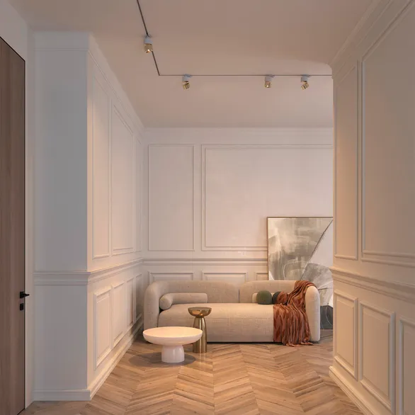 Светильник SP-PLURIO-TRACK-4TR-R77-9W Day4000 (WH-BRS, 36 deg, 230V) (Arlight, IP20 Металл, 3 года)