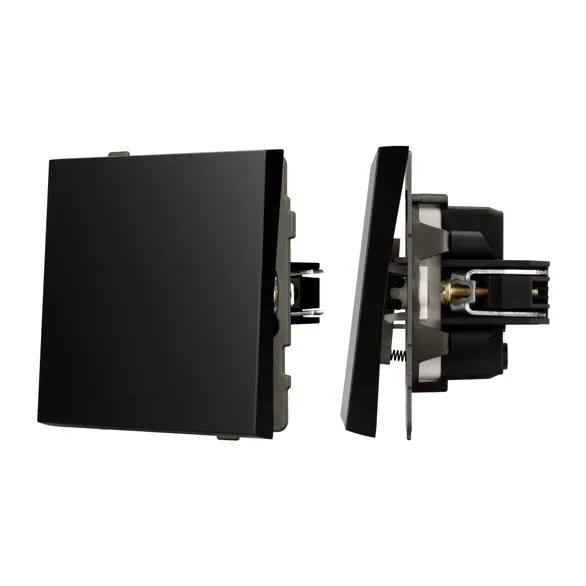 Механизм звонкового выключателя SWT-TENDO-MKR1-PL-BK (230V, 10A) (Arlight, -)