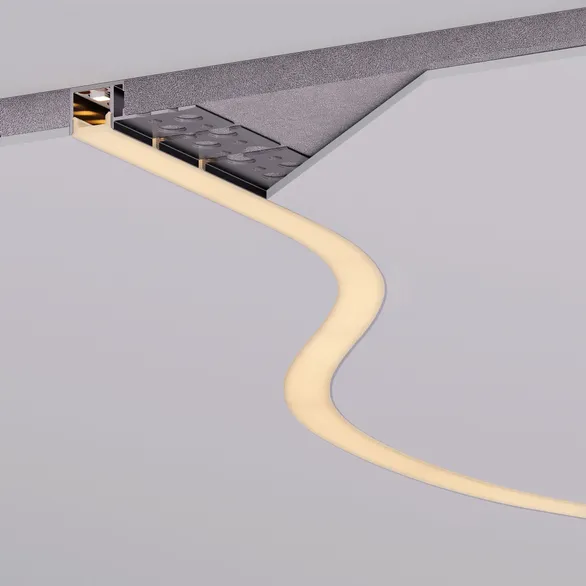 Профиль FANTOM-BENT-W12-SIDE-EDGE-2000 ANOD (Arlight, Алюминий)