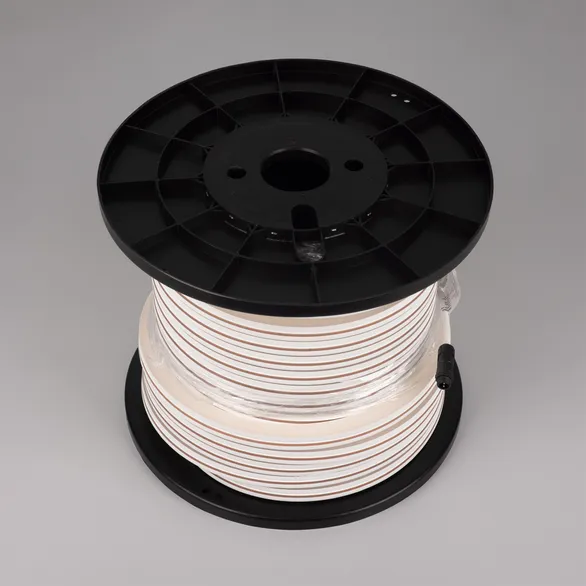 Светодиодная лента герметичная MOONLIGHT-PRO-SIDE-X320-16x16mm 48V White6000 (10 W/m, IP67, 30m, wire x2) (Arlight, Вывод боковой, 7 лет)