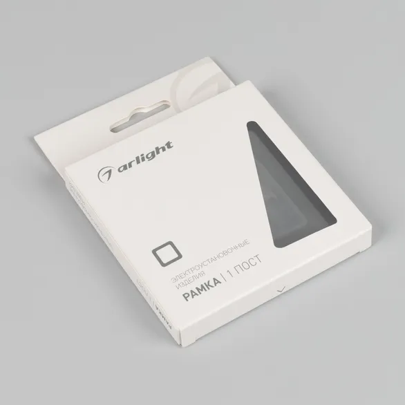 Рамка стеклянная FRM-OMALI-GS-1-BK (Arlight, -)