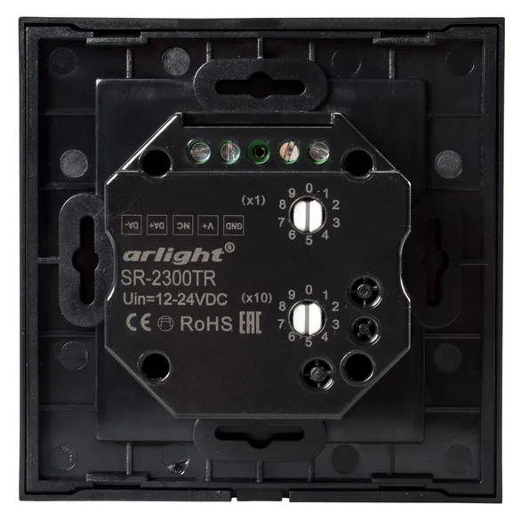 Панель SR-2300TR-IN Black (DALI, RGBW) (Arlight, -)