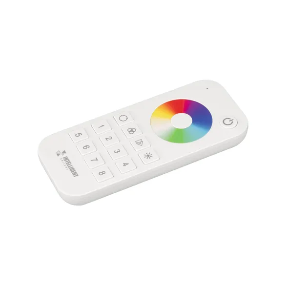 INTELLIGENT ARLIGHT Пульт SMART-SPI-801-52-8SC-RGBW-SUF White (3V, 2.4G) (IARL, IP20 Пластик, 5 лет)
