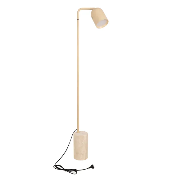 Светильник SP-MASON-FLOOR-R143-6W Warm3200-MIX (BG, 120 deg, 230V) (Arlight, IP20, Травертин, 5 лет)