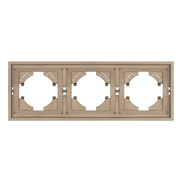 Рамка пластиковая FRM-TENDO-PL-3-GD (Arlight, -)