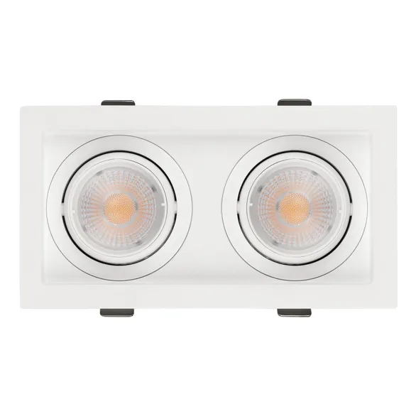 Светильник MS-VORTEX-BUILT-S170x90-2x12W Warm3000 (WH-WH, 40 deg, 230V) (Arlight, IP20 Металл, 5 лет)