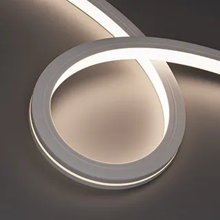 Светодиодная лента герметичная MOONLIGHT-TOP-X280-20x20mm 24V Day4000 (10 W/m, IP67, 0,5m, wire x1) (Arlight, Образец)