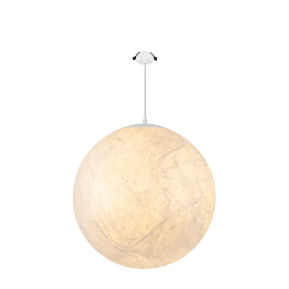 Светильник SP-SILKA-HANG-R600-12W Warm2700 (WH, 330 deg, 230V) (Arlight, IP20 Натуральный шелк, 3 года)